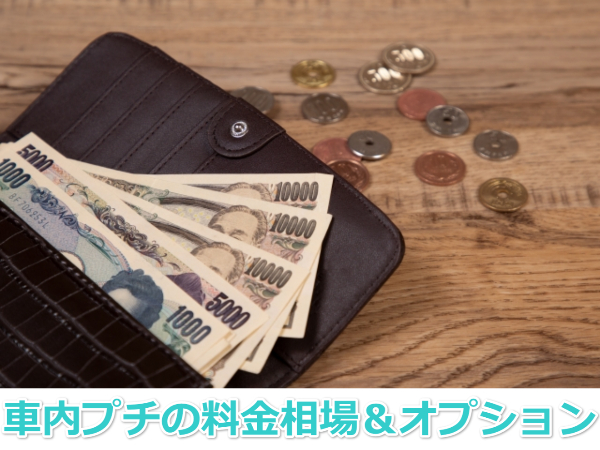 車内プチの料金相場＆オプション